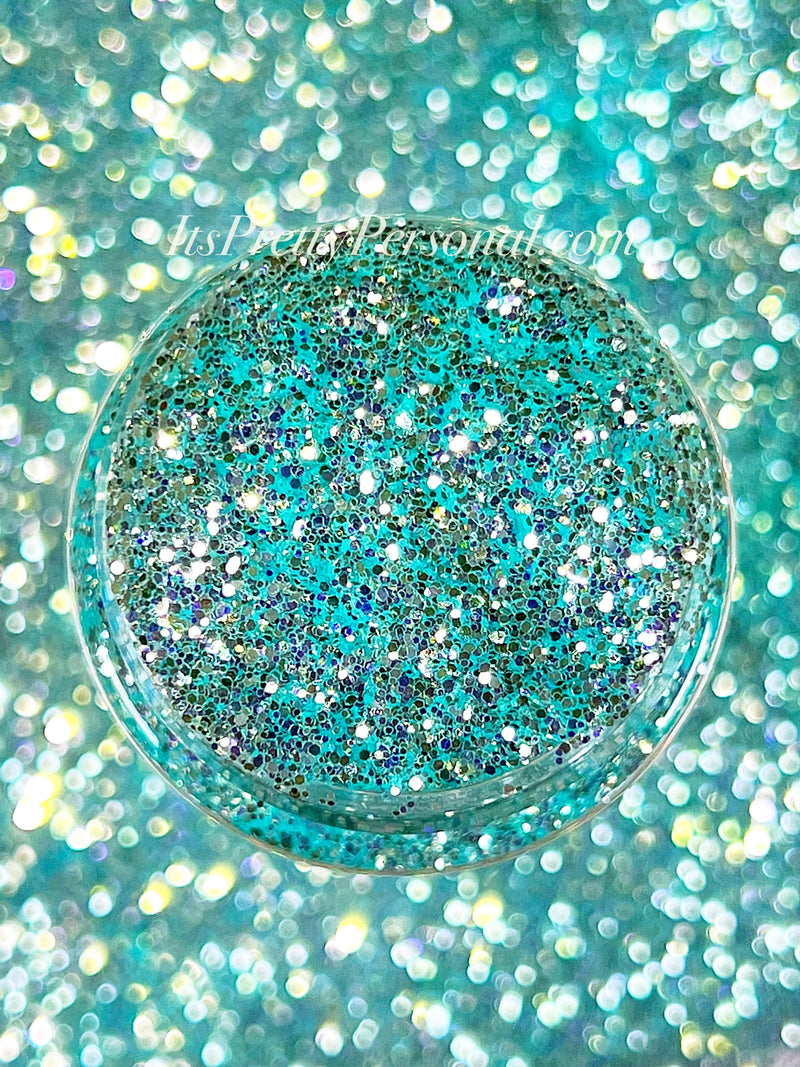 "MICRO Polar Punch Blue”- FROSTED Glitter Collection