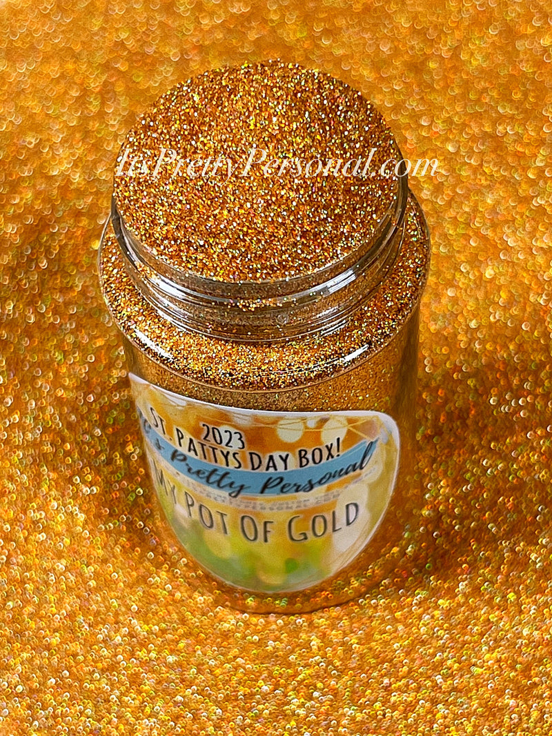 “My Pot Of Gold”- Ultra Fine Holographic- Makers Monthly Box Color