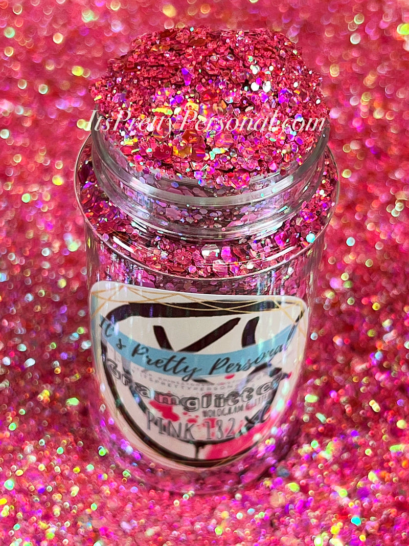 "Pink 182 XL"- Gramglitter (HOLOGRAM)