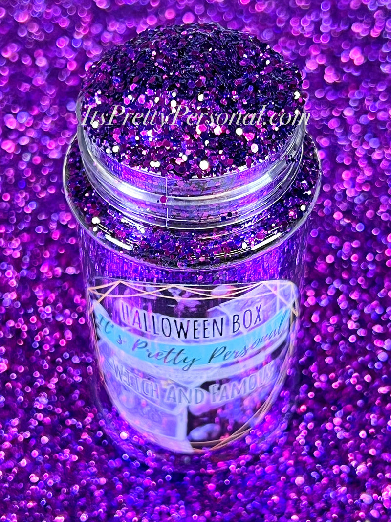 "Witch And Famous"-  Maker Monthly Box Color Purple