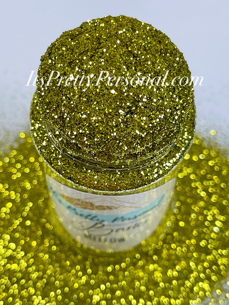 “Mellow” Yellow tone glitter- Basics