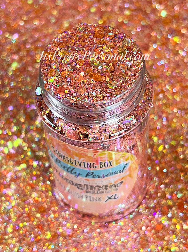 "Amber Blush Pink XL"- Gramglitter (HOLOGRAM)